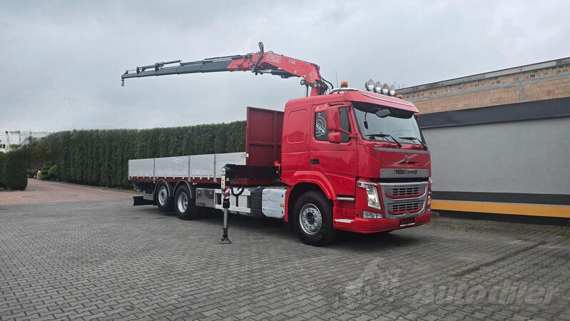 Volvo - FM 380 6x2 / Ravna Platforma + Fassi F185 Dizalica / Kamion / VLT065