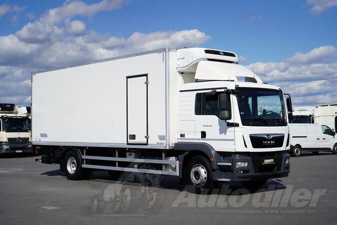 MAN - TGM / 18.250 / EURO 6 / Hladnjača + Rampa / Nosivost 9.010 kg / 19 paleta / Kamion hladnjač...