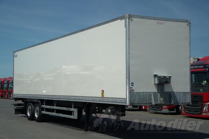 Ostalo - Trouillet / Koffer Zatvorena Poluprikolica / 2 SAF Osovine / Veoma Čvrst Pod / IMP-4345