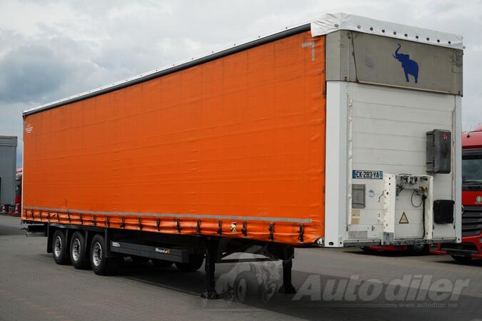 Schmitz Cargobull - FIRANKA / MEGA / LOWDECK / PODIZNA OSOVINA / PODIZNI KROV / POLUPRIKOLICA SA...