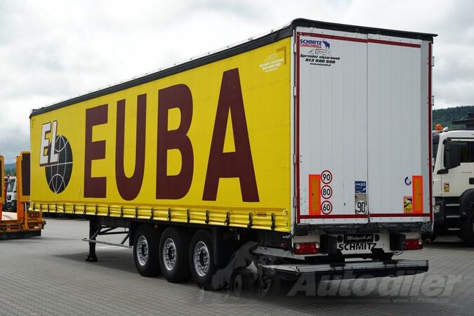 Schmitz Cargobull - STANDARD / rampa / poluprikolica sa kliznom ceradom / IMP-4416
