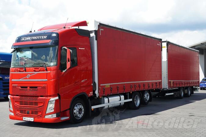 Volvo - FH 460 kamion sa klizna zavesa cerada + prikolica sa kliznom ceradom / IMP-4419