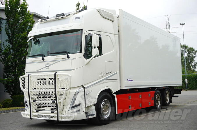 Volvo - FH 540 Euro 6 6x2 / Hladnjača Krone 18 EPAL / Carrier Supra 1150 / rampa / Kamion hladnja...