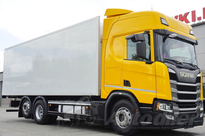 Scania - R450 6x2 / Hladnjača sa 5 redova šina / Thermo King T1200R / Kamion hladnjača / FHM-0348