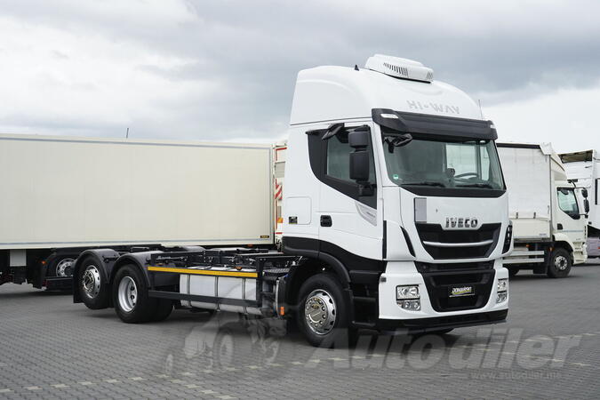 Iveco - STRALIS 480 / ACC / Euro 6 / Retarder / BDF / 7,15 m – 7,45 m / Kamion šasija / DOM-2363