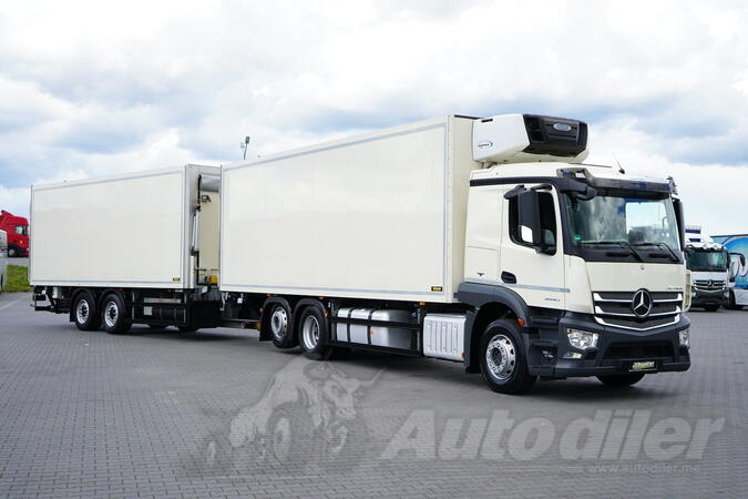 Mercedes Benz - Actros 2540 / ACC / Euro 6 / Komplet sa prikolicom / rampa / Kamion hladnjača + p...