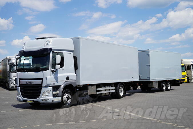 DAF - CF 290 / ACC / Euro 6 / Izotermno vozilo / Utovarna rampa / Izotermna prikolica / Komplet /...