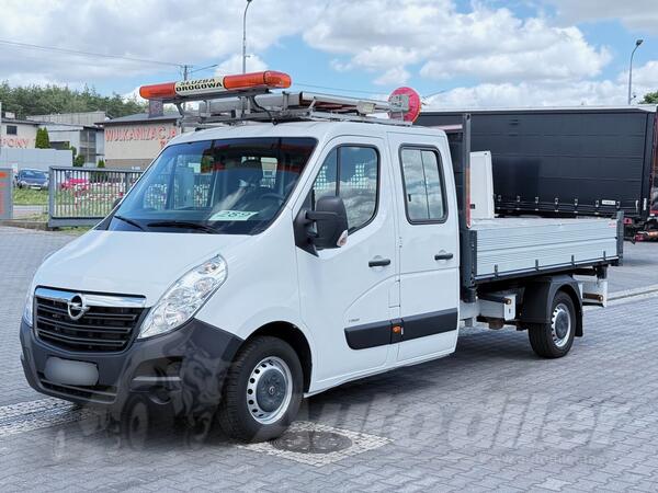 Opel - Movano 130 CDTI / Doka / 6 sedišta / Trostrani kiper / Vozilo do 3,5 t / GRI-0620