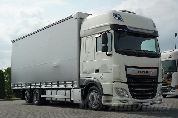 DAF - XF 480 / SSC / Klizna cerada 7,7 m / I-PARK COOL / Podizajuća osovina / Kamion sa kliznom ...
