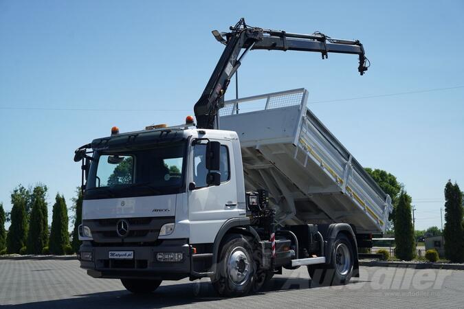 Mercedes Benz - ATEGO 15.24 / 4x2 / Kiper + HDS HIAB 088 BS-2 / Rotator / M / IMP-4479