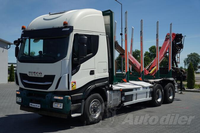 Iveco - 570 STRALIS X-WAY / 6x4 / Za prevoz drveta / Za šumu / HDS / IMP-4482