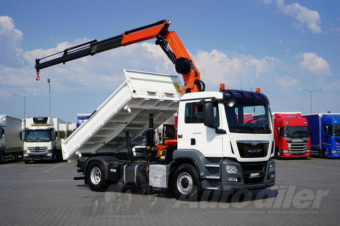 MAN - TGS 18.480 / Euro 6 / 4x4 / KIPER + HIDRAULIČNA DIZALICA / PALFINGER PK 20001 / DOM-2462