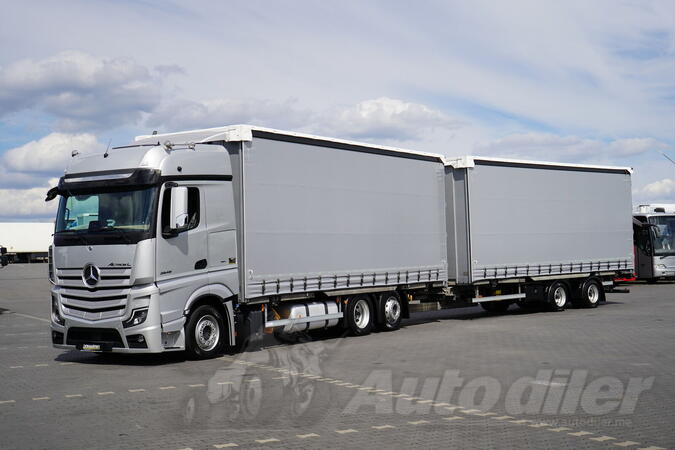 Mercedes Benz - ACTROS L 2548 / ACC / EURO 6 / MP5 / KOMPOZICIJA 120 M³ / KAMION SA CERADOM + PRI...