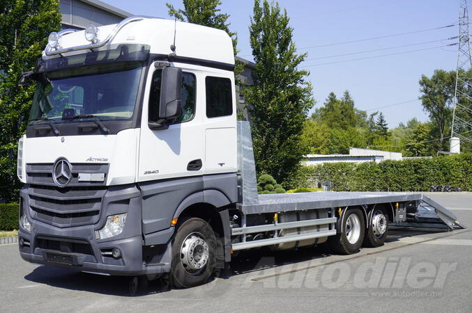 Mercedes Benz - ACTROS 2540 / 6 X 2 / 90.000 KM / NOVA POCINKOVANA PLATFORMa 9 M / AUTOPREVOZNIK ...