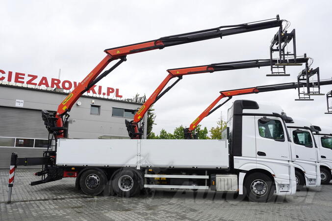 Mercedes Benz - Actros 2545 MP5 / 100.000 km / Palfinger PK 18.001L SLD A dizalica / kamion sa pl...