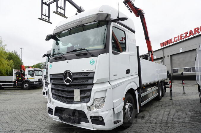 Mercedes Benz - Actros 2545 MP5 / 60 hilj. km / Palfinger PK 18.001L SLD 3 / kamion sa kranom i p...
