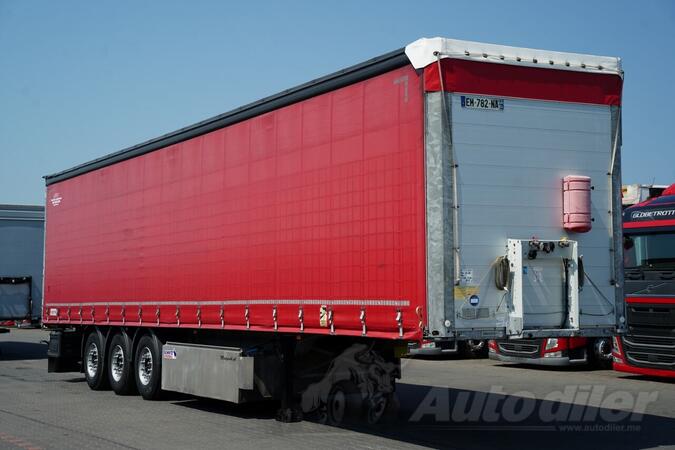 Schmitz Cargobull -  / FIRANKA / STANDARD / PALETIČAR / OJAČANA PLANDEKA / 2017 / poluprikolica s...