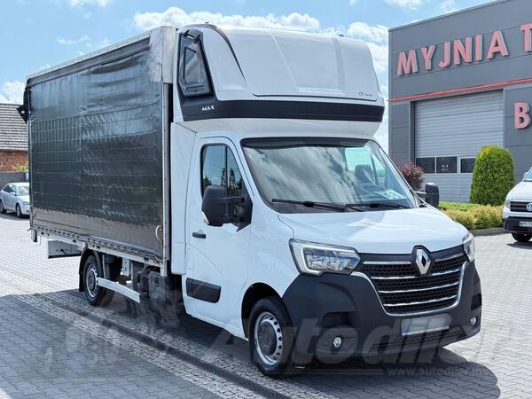 Renault - Master 170 dCi / Cerada 10 EP + zavesa / 1. vlasnik / Kamion sa ceradom do 3,5 t / GRI-...