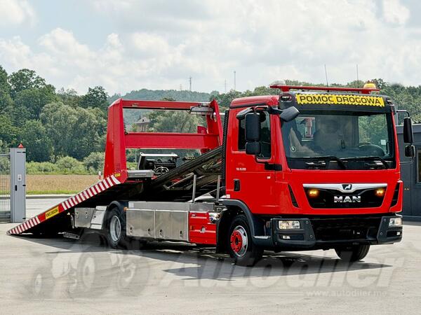 MAN - TGL 12.220 / Šlep vozilo 5,95 m / TOP stanje / LUS-1357