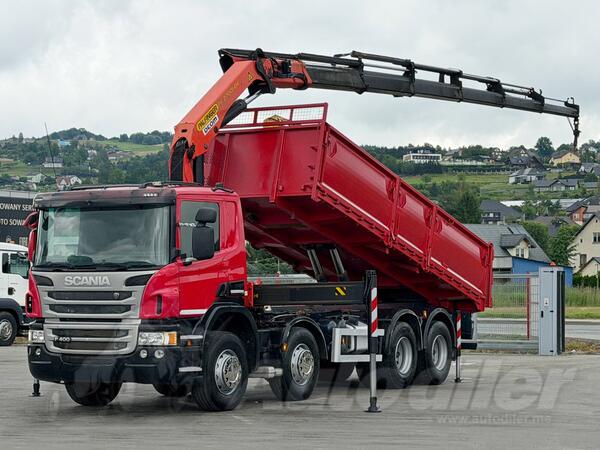 Scania - P 400 / Kiper 6,20 m / PK 27001-EH E + radio-daljinsko upravljanje / 8x4 / LUS-1364