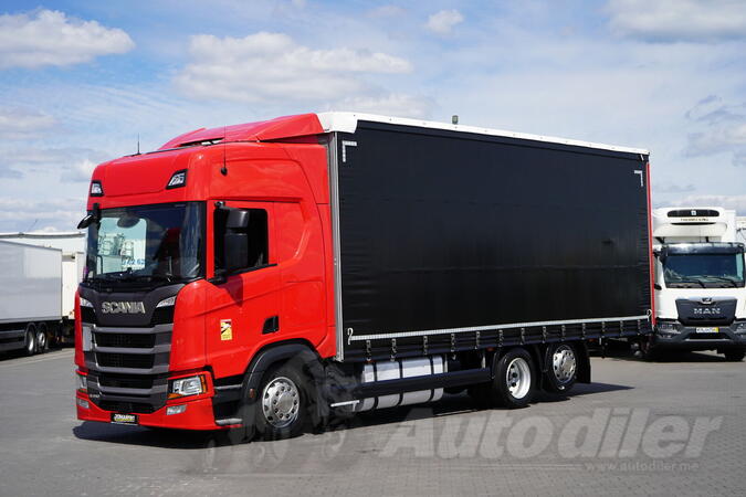 Scania - R 450 / ACC / EURO 6 / CERADA / RETARDER / 19 PALETA / TERET 14 T / 3 OSE / DOM-2482