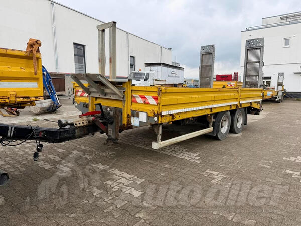 Obermaier - T-MAX 110 / Rampe / Nosivost: 8.890 kg / ODLIČNO STANJE!! Prikolica za transport radn...