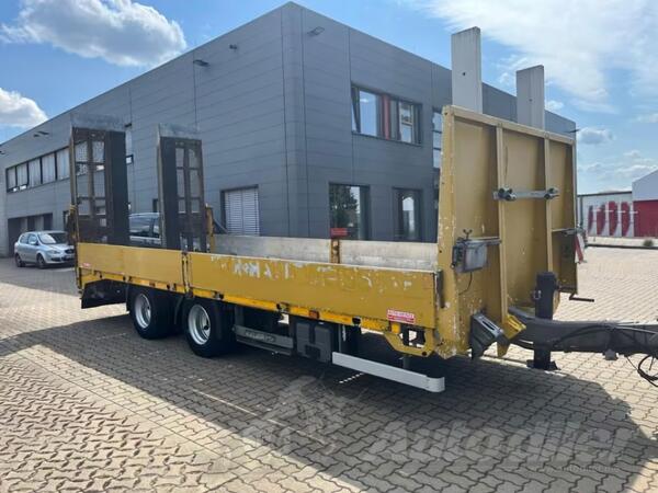 Ostalo - Tandem Trailers / ETUE-TA 19.0 NG niskonoseća prikolica / rampa / Prikolica za transport...