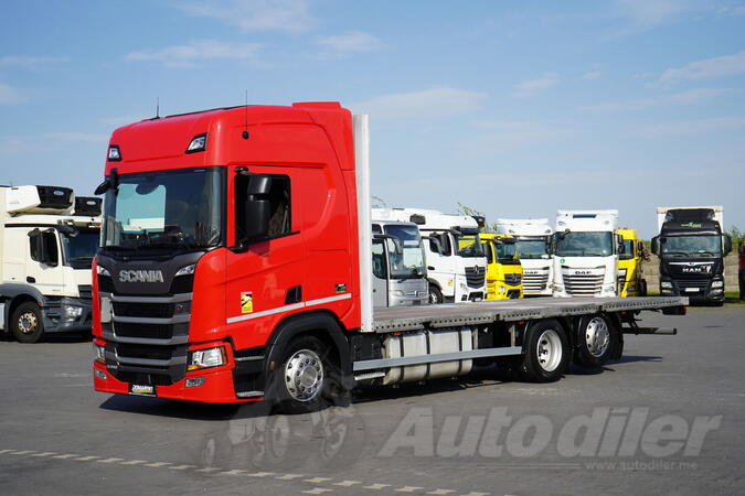 Scania -  / R 450 / ACC / E 6 / OTVORENA PLATFORMA 7,75 M / RETARDER / KAMION SA OTVORENOM PLATFO...