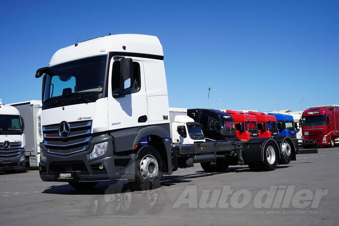 Mercedes Benz - ACTROS / 2540 / ACC / EURO 6 / ŠASIJA ZA NADOGRADNJU / DUŽINA 8,75 M / KAMIONSKA ...