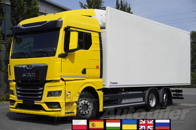 MAN - TGX 26.510 6×2-4 / Krone 19 EPAL hladnjača / Doppelstock / CA rashladni kamion / FHM-0423
