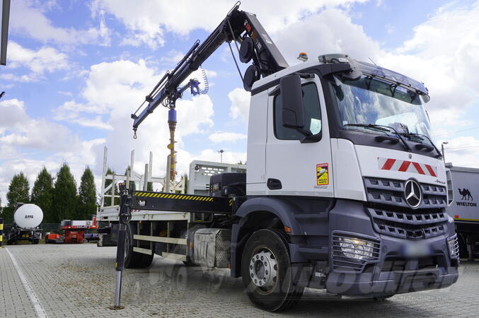 Ostalo - Mercedes-Benz Arocs 1833 4x2 / 50.000 km! / HIAB X-HIPRO 192 ES-3 kran / rovokopač na RE...