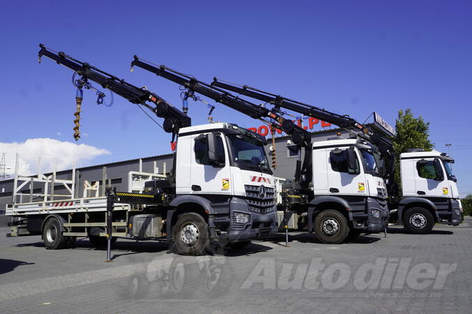 Ostalo - Mercedes-Benz Arocs 1833 4x2 / 50.000 km! / HIAB X-HIPRO 192 ES-3 kran / bušač-kopač na ...