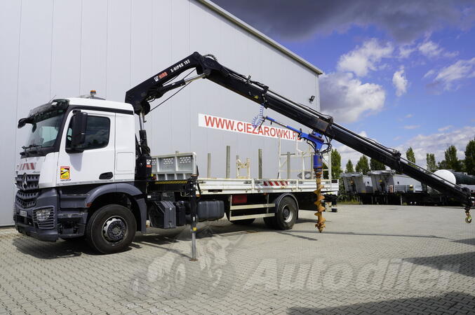 Ostalo - Mercedes-Benz Arocs 1833 4x2 / 50.000 km! / HIAB X-HIPRO 192 ES-3 kran / REM kamionska d...