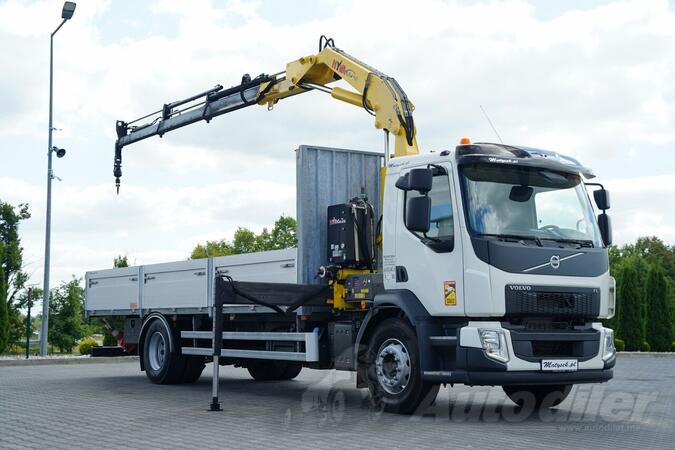 Volvo - FL 280 / kran / kamion sa ravnom platformom / IMP-4736