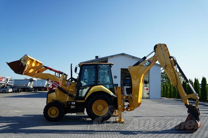 Ostalo - Caterpillar 432 F / rovokopač-utovarivač / 1 800 MTH / klima uređaj / IMP-4741