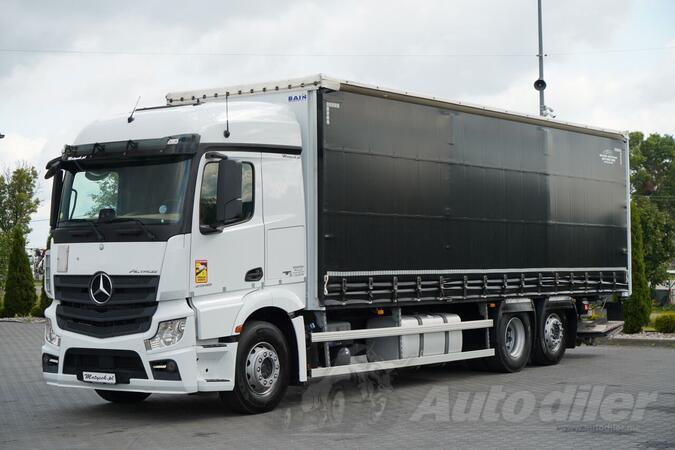 Mercedes Benz -  Actros 2545 / 6x2 / rampa / kamion sa ceradom / IMP-4749