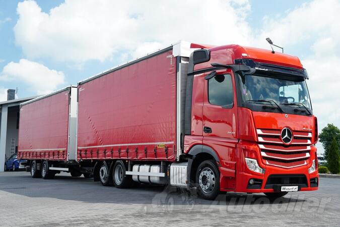Mercedes Benz - ACTROS 2545 / TANDEM SKLOP 120 M3 / PROLAZNI / CERADA - 7,4 kamion sa ceradom / I...