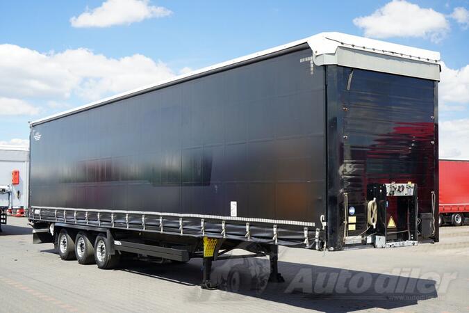 Schmitz Cargobull - / CERADA / MEGA / PODIZNI KROV / PODIZNA OSOVINA POLUPRIKOLICA SA CERADOM / ...