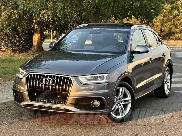 Audi - Q3 - 2.0 TDI 3xS-LINE/QUATTRO/BOSE/S-TRONIC/ŠIBER/PANORAMA/CRNI KROV