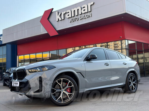 BMW - X6 - xDrive 30d M-Sportpaket Individual Shadow Line LASER Luftfederung 286 KS -Novi model