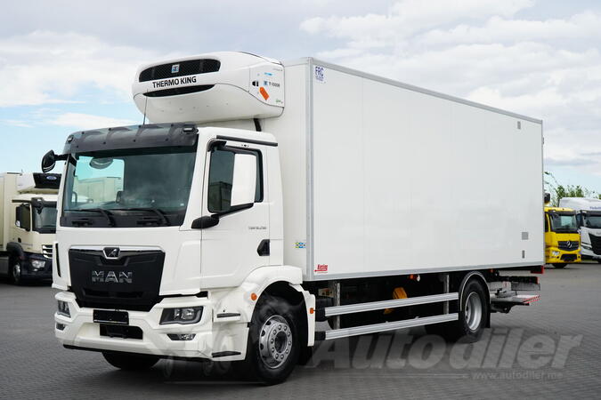 MAN - TGM / 18.290 / EURO 6 / HLADNJAČA + LIFT / NOSIVOST 8800 KG / 18 PALETA / KAMION SA HLAĐENJ...