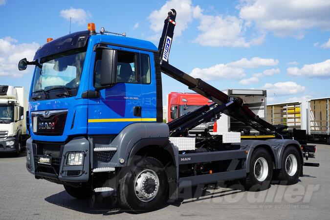 MAN -  / TGS / 33.360 / 6 X 6 / Euro 6 / KUKA / MANUELNI MENJAČ / KAMION SA KUKOM / DOM-2504