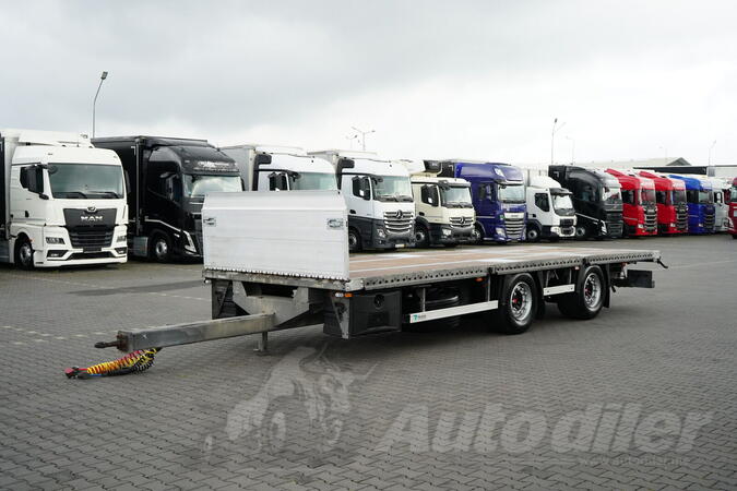 Wielton - REDOS / TANDEM / PLATFORMA / DUŽINA 7,7 M / PRIKOLICA SA PLATFORMOM / DOM-2514