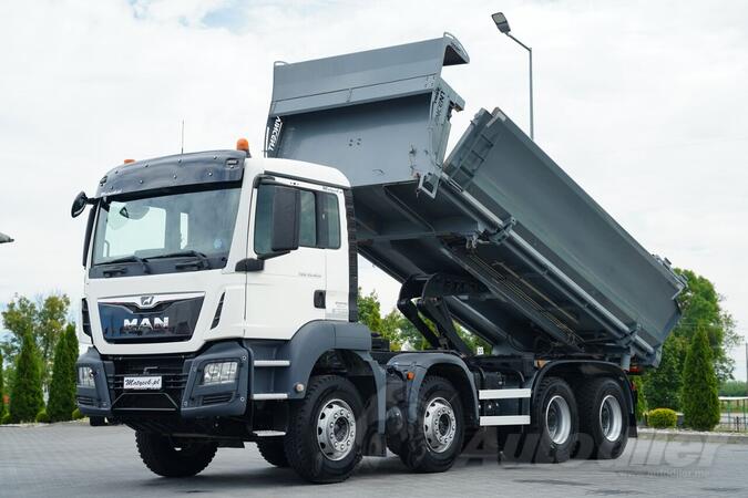 MAN - TGS 35.420 / 8 X 4 / KIPER NA 2 STRANE - 6 M / HIDRAULIČNA CERADA / HIDRAULIKA / KAMION KIP...