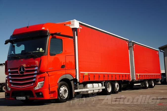 Mercedes Benz - ACTROS 2545 / Tandem set 120 m3 / Prolazni / BigSpace / KAMION SA CERADOM + PRIKO...