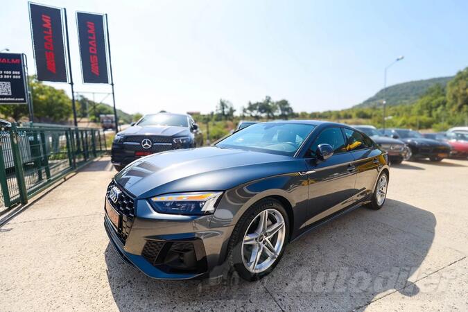 Audi - A5 - Sportback 40 TDI 190 KS Quattro S-Tronic 3xS-Line Sport Black Edition Navigacija Kame...