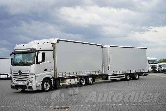 Mercedes Benz - Actros / 2548 / ACC / Euro 6 / MP5 / 120 m³ / Ceradna nadgradnja / Kamion + priko...