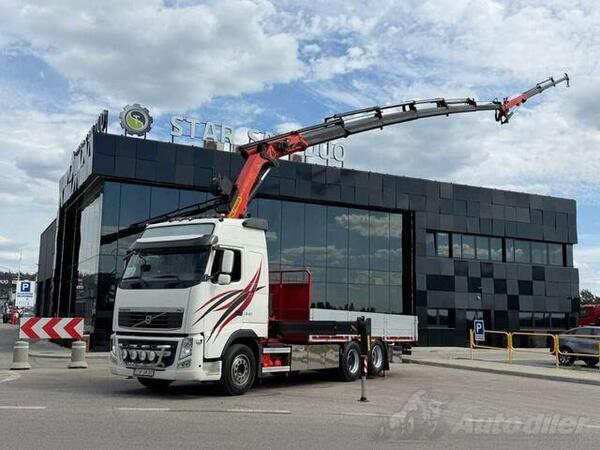 Volvo - FH 540 / 6x2 / PALFINGER PK 27002 SH / Fly Jib / Vitlo / Kamion sa ravnom platformom / ST...
