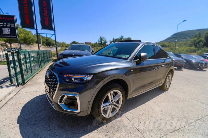 Audi - Q5 - Sportback 40 TDI Quattro S-Tronic 3xS-Line MATRIX LED VIRTUAL COCKPIT ACC-System Navi...