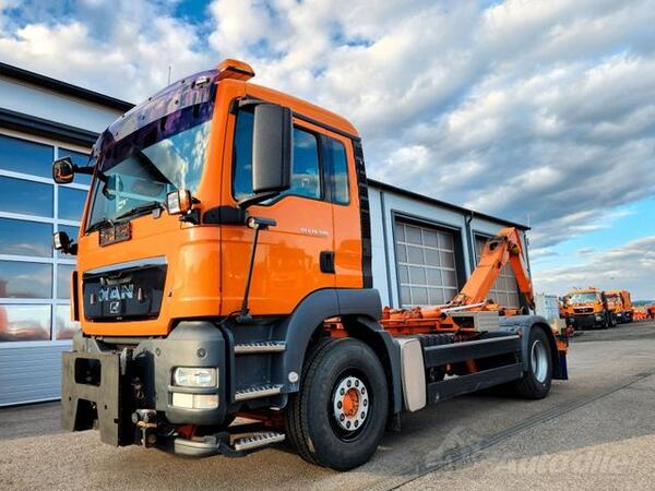 MAN - TGS 18.320 EEV / Hyva Abroll / zimska služba / kamion sa podizačem kuka / INF-0037